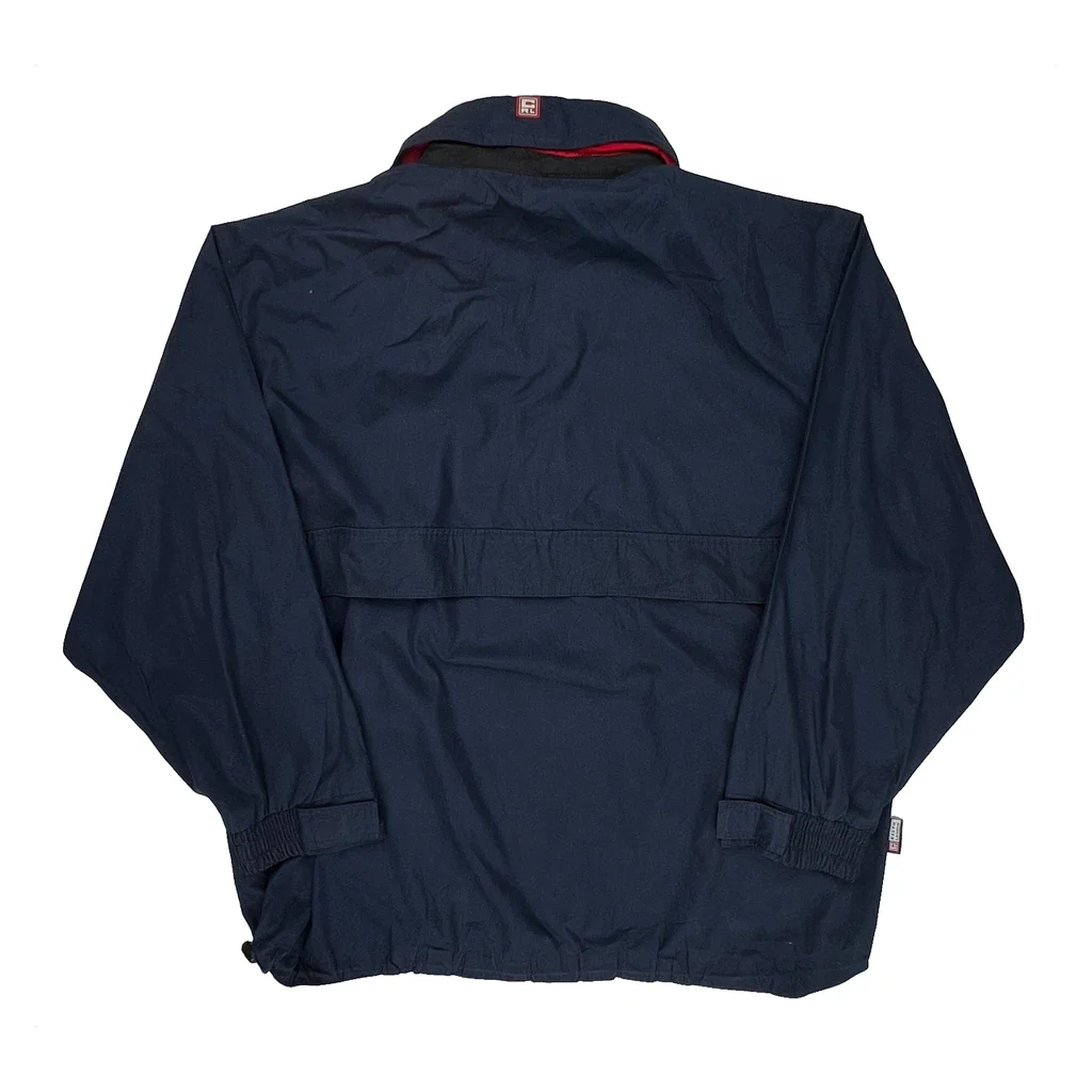 Chaps Ralph Lauren Windbreaker - XL Navy Polyester - Image 2