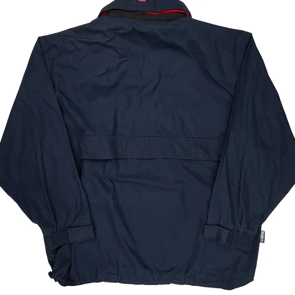 Chaps Ralph Lauren Windbreaker - XL Navy Polyester - Image 6