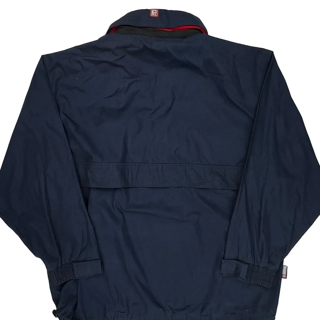 Chaps Ralph Lauren Windbreaker - XL Navy Polyester - Image 7