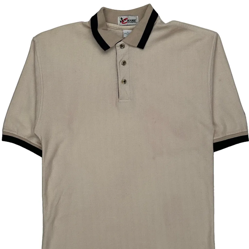 Chase Authentics Polo Shirt - Medium Beige Cotton - Image 5