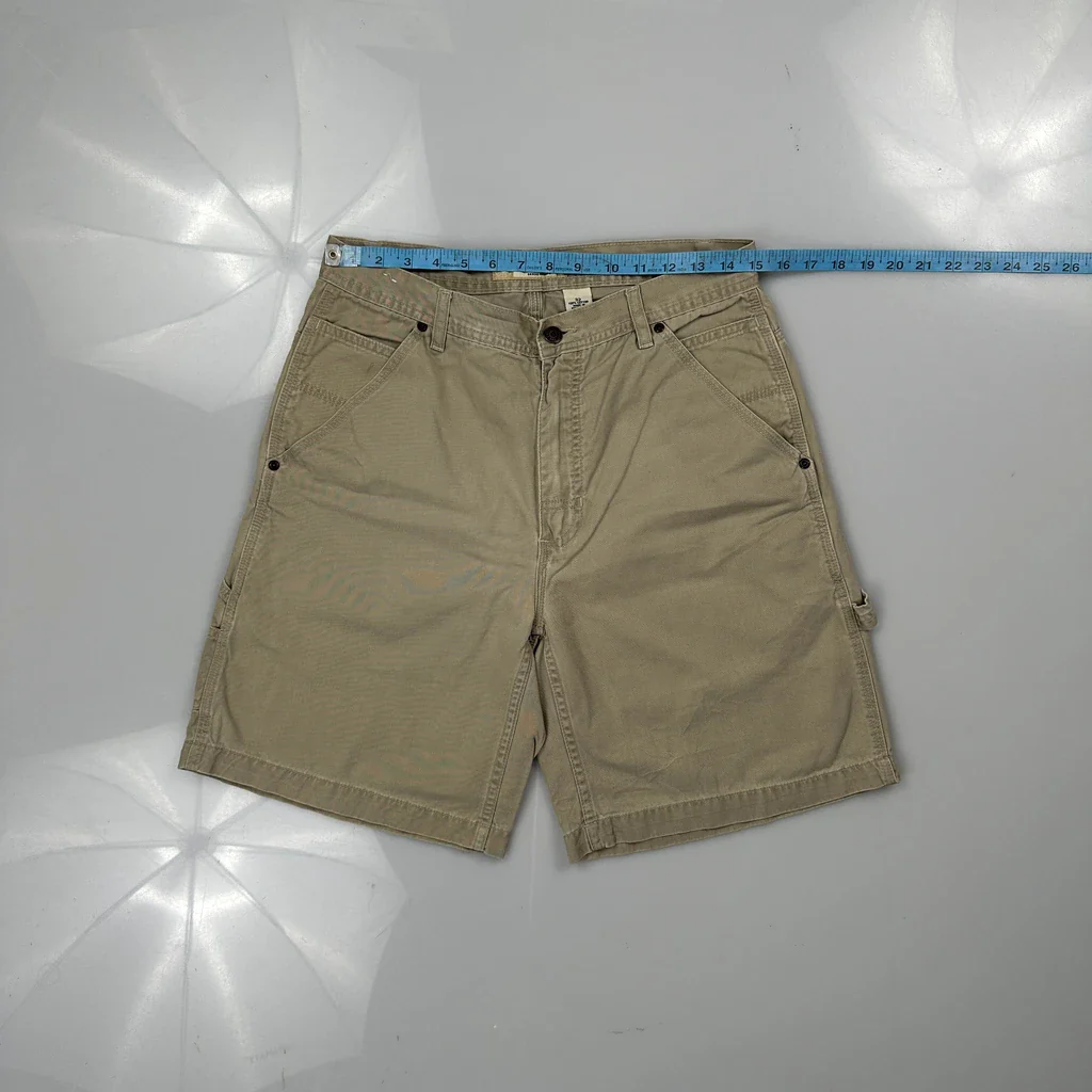 Cherokee Cargo Shorts - 30W 10L Beige Cotton - Image 3