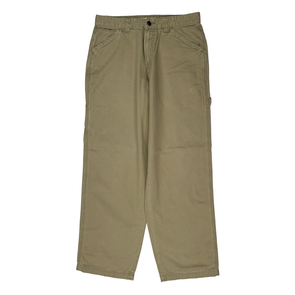 Cherokee Cargo Trousers - 32W 32L Khaki Cotton - Image 2