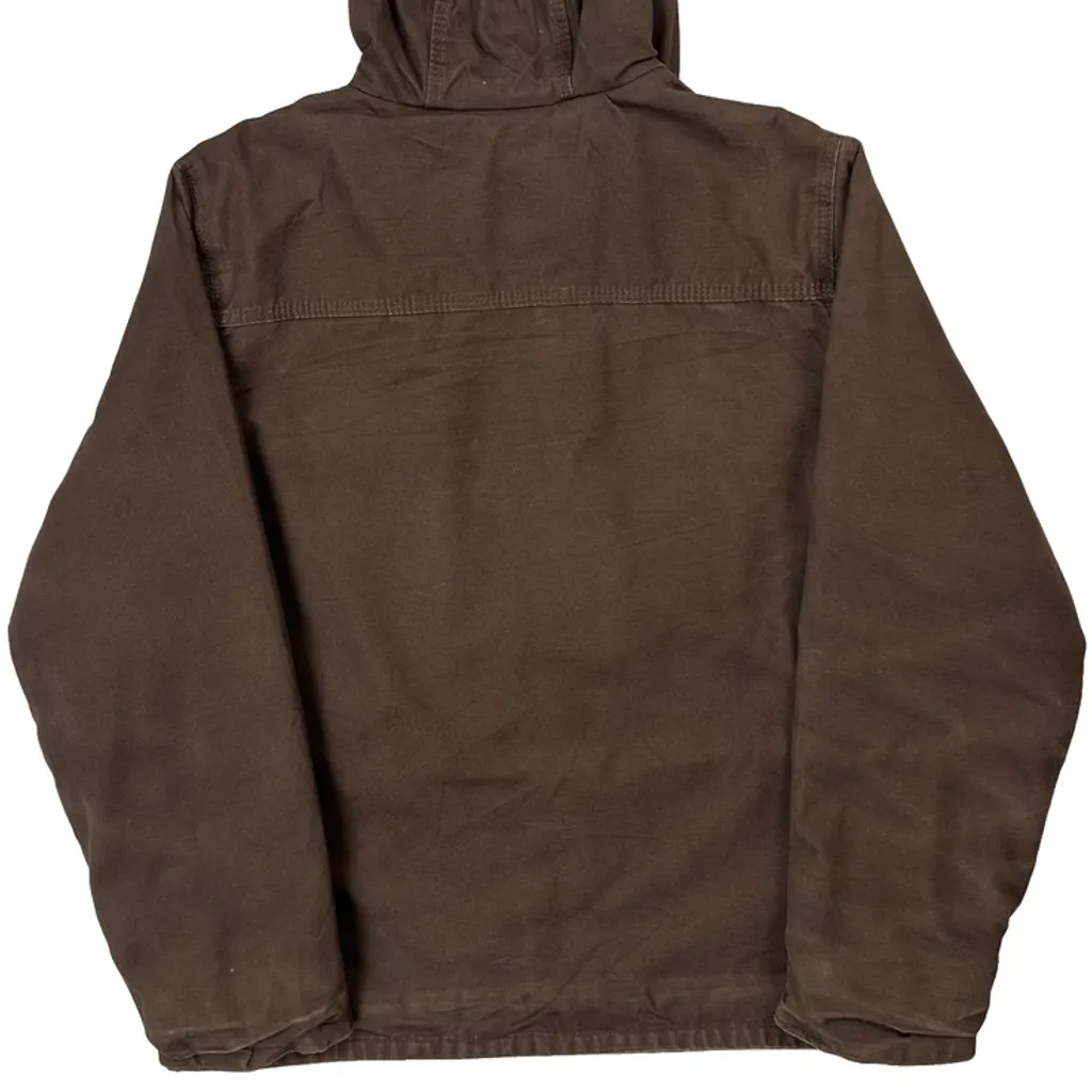 Cherokee Workwear Jacket - Medium Brown Cotton - Image 7