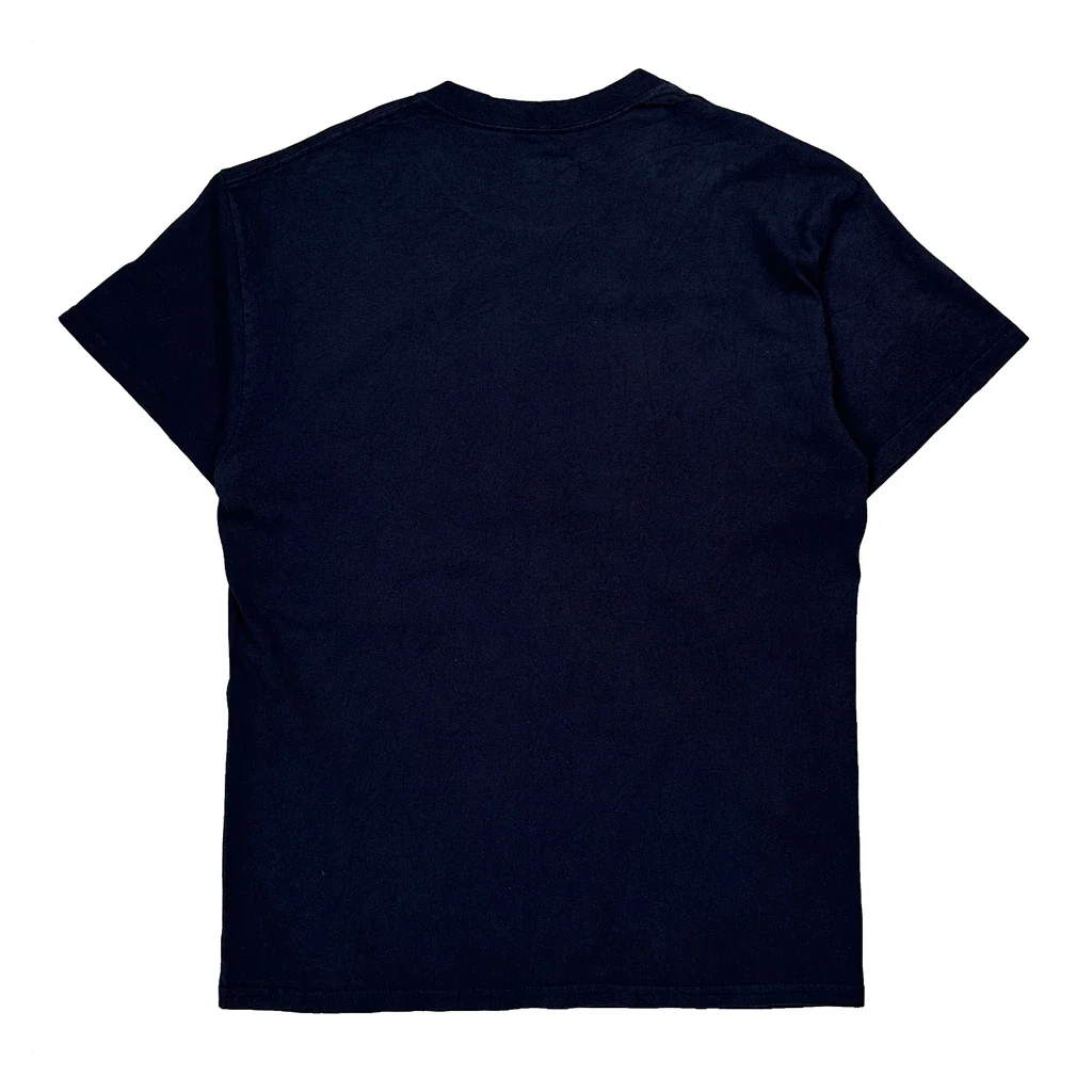 Chicago Bears Nfl T-Shirt - Medium Navy Cotton - Image 2