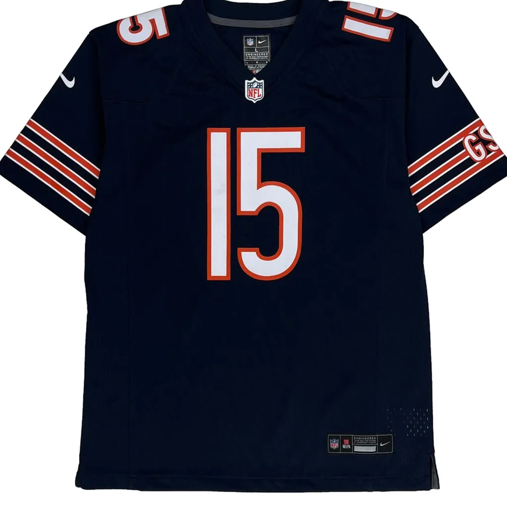 Chicago Bears Nike Nfl Jersey - Large Navy Polyester - Image 4