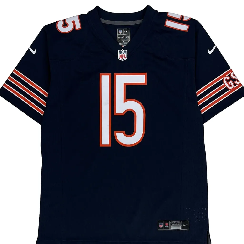 Chicago Bears Nike Nfl Jersey - Large Navy Polyester - Image 5