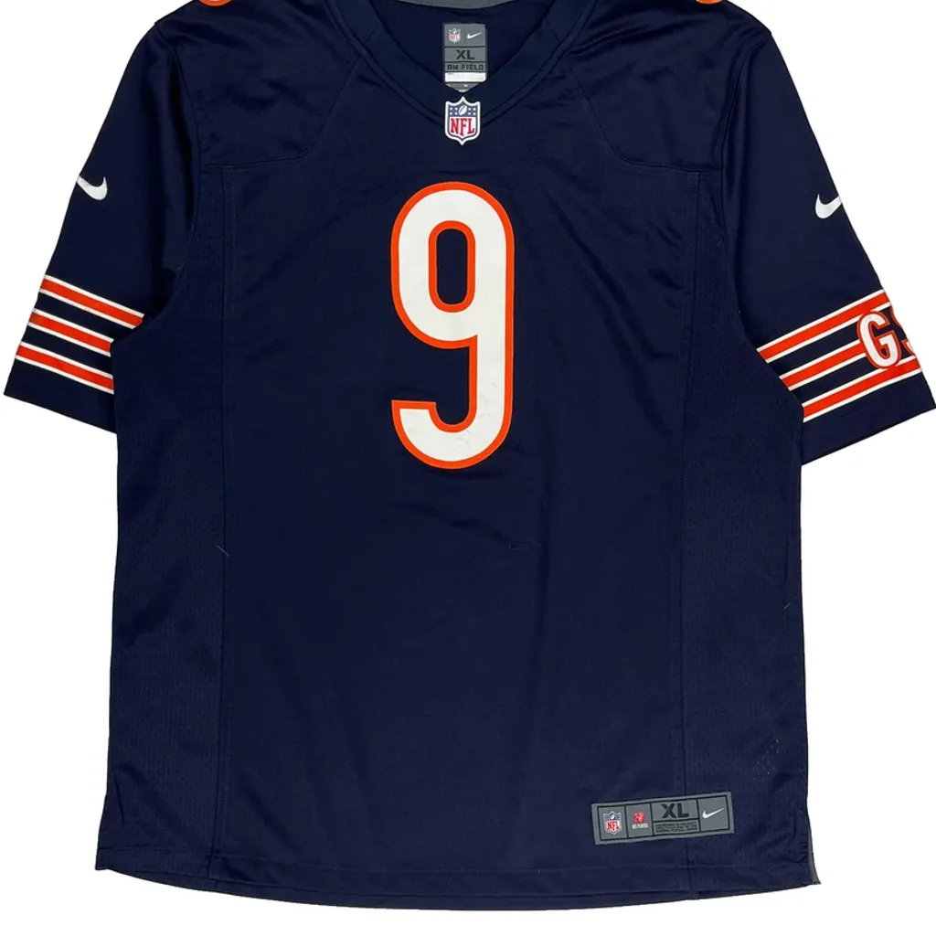 Chicago Bears Nike Football Jersey - XL Navy Polyester - Image 5