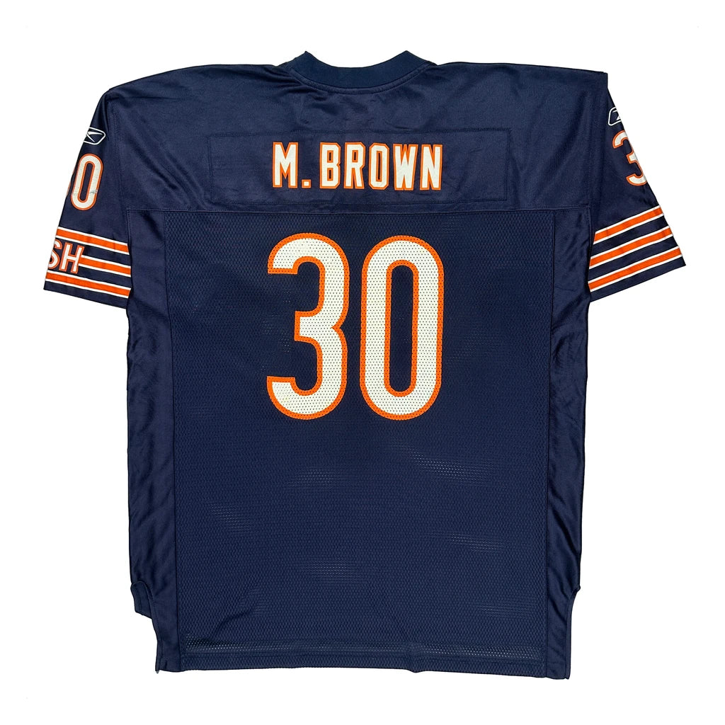 Chicago Bears Reebok Nfl Jersey - XL Navy Polyester - Image 2