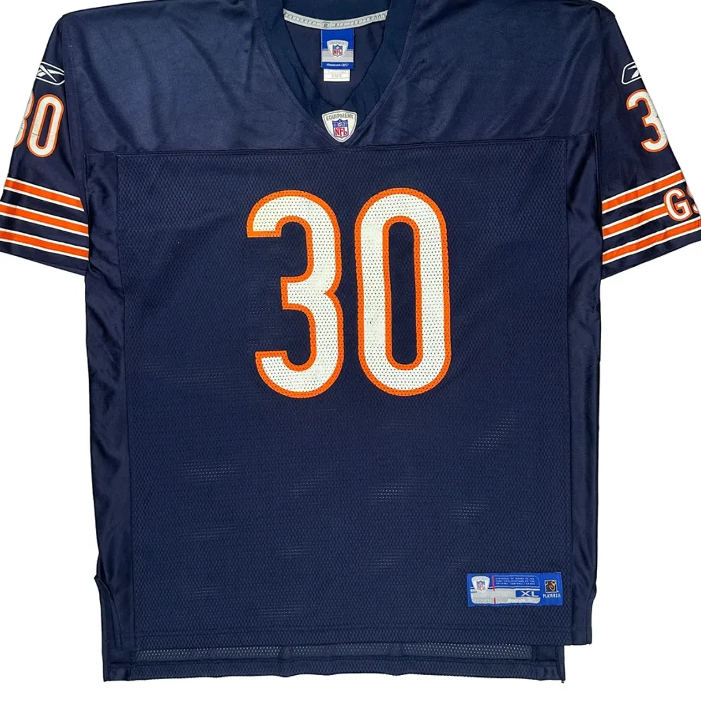 Chicago Bears Reebok Nfl Jersey - XL Navy Polyester - Image 4