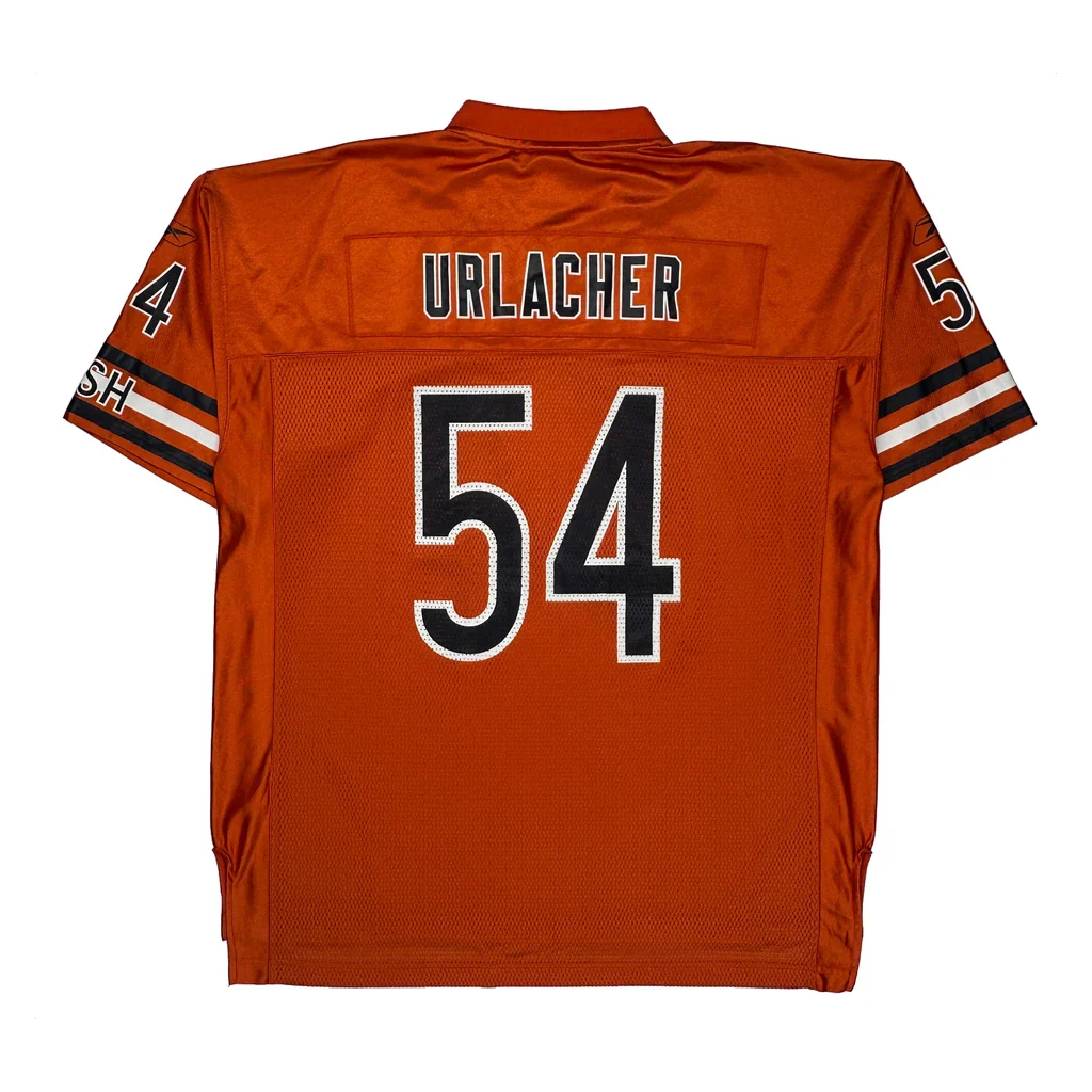 Chicago Bears Reebok Nfl Jersey - XL Orange Polyester - Image 2