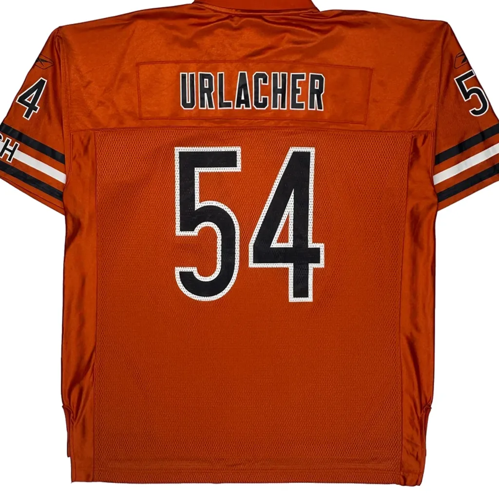Chicago Bears Reebok Nfl Jersey - XL Orange Polyester - Image 7