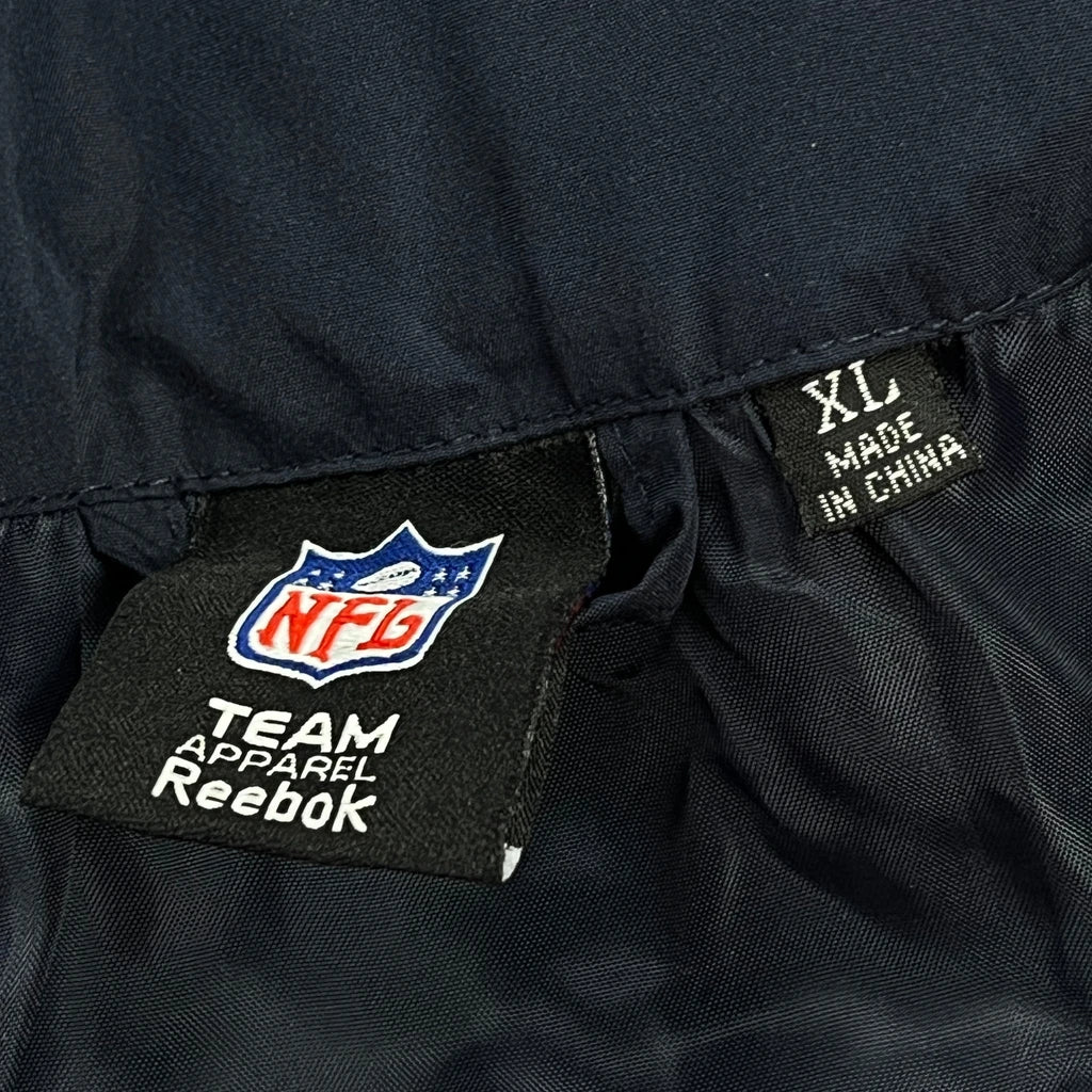 Chicago Bears Reebok Windbreaker - XL Navy Polyester - Image 3