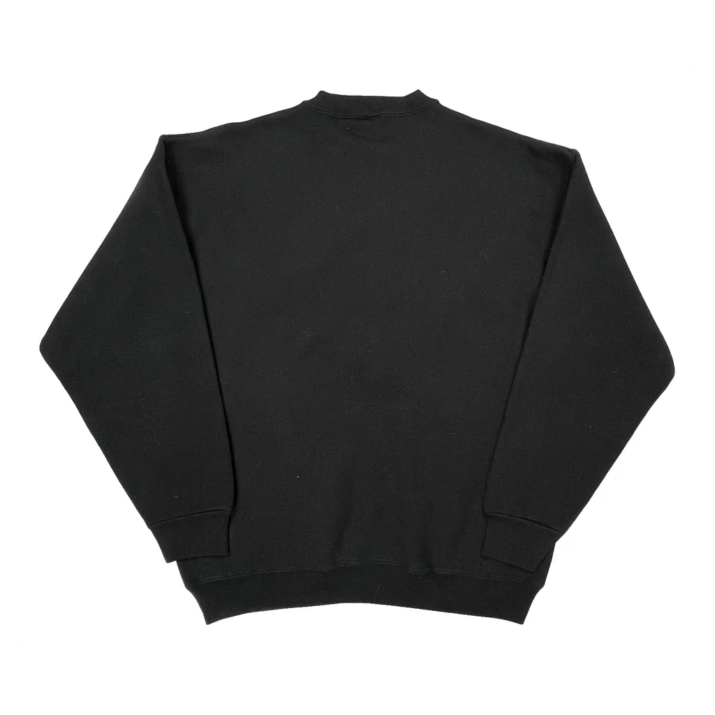 Chicago Blackhawks Competitors View Graphic Sweatshirt - Large Black Cotton - Image 2