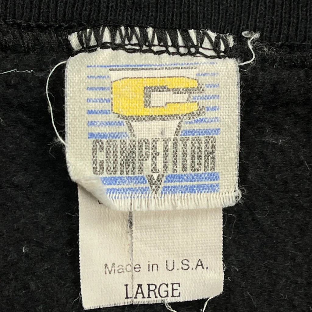 Chicago Blackhawks Competitors View Graphic Sweatshirt - Large Black Cotton - Image 3