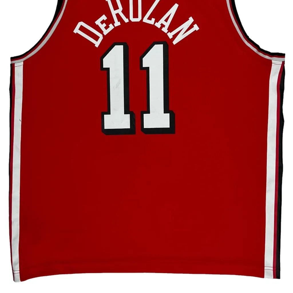 Chicago Bulls Fanatics Nba Jersey - Large Red Polyester - Image 6
