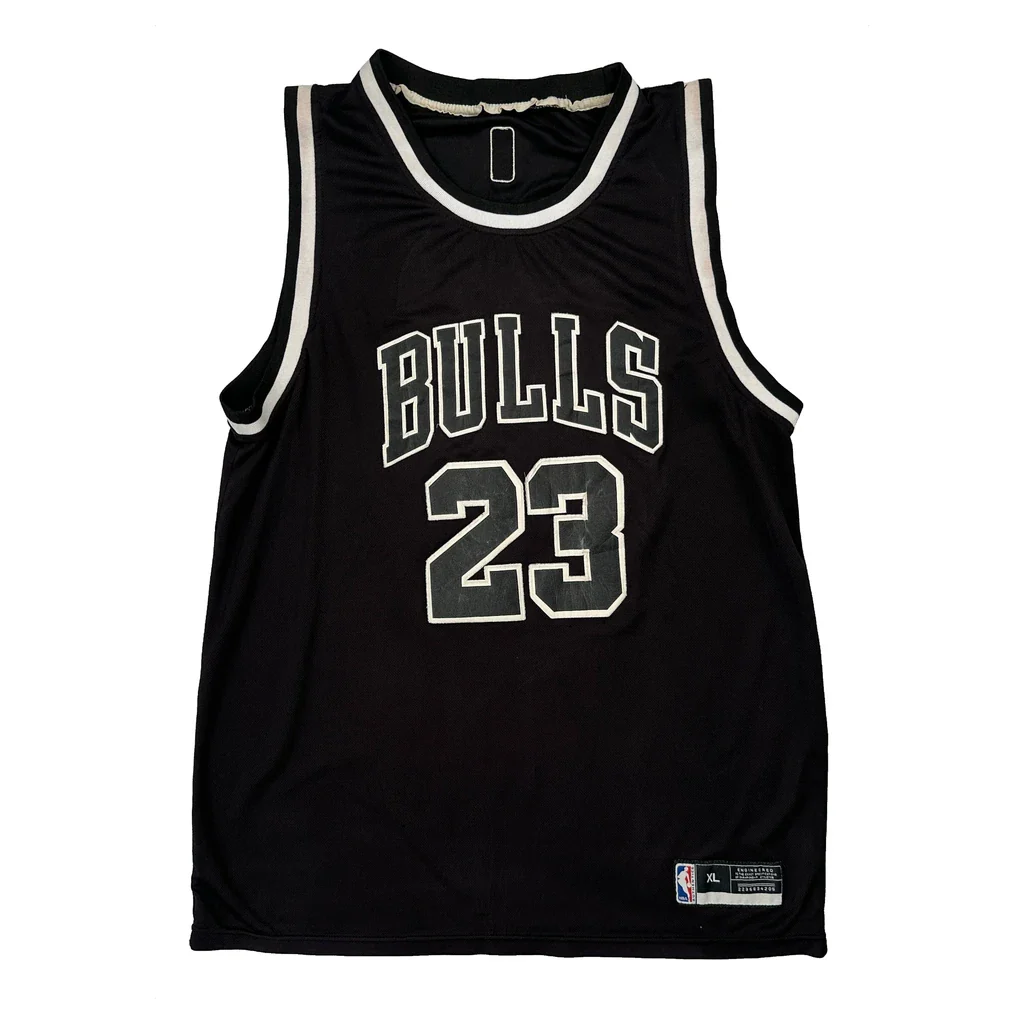 Chicago Bulls Jordan Michael Jordan Jersey - XL Black Polyester