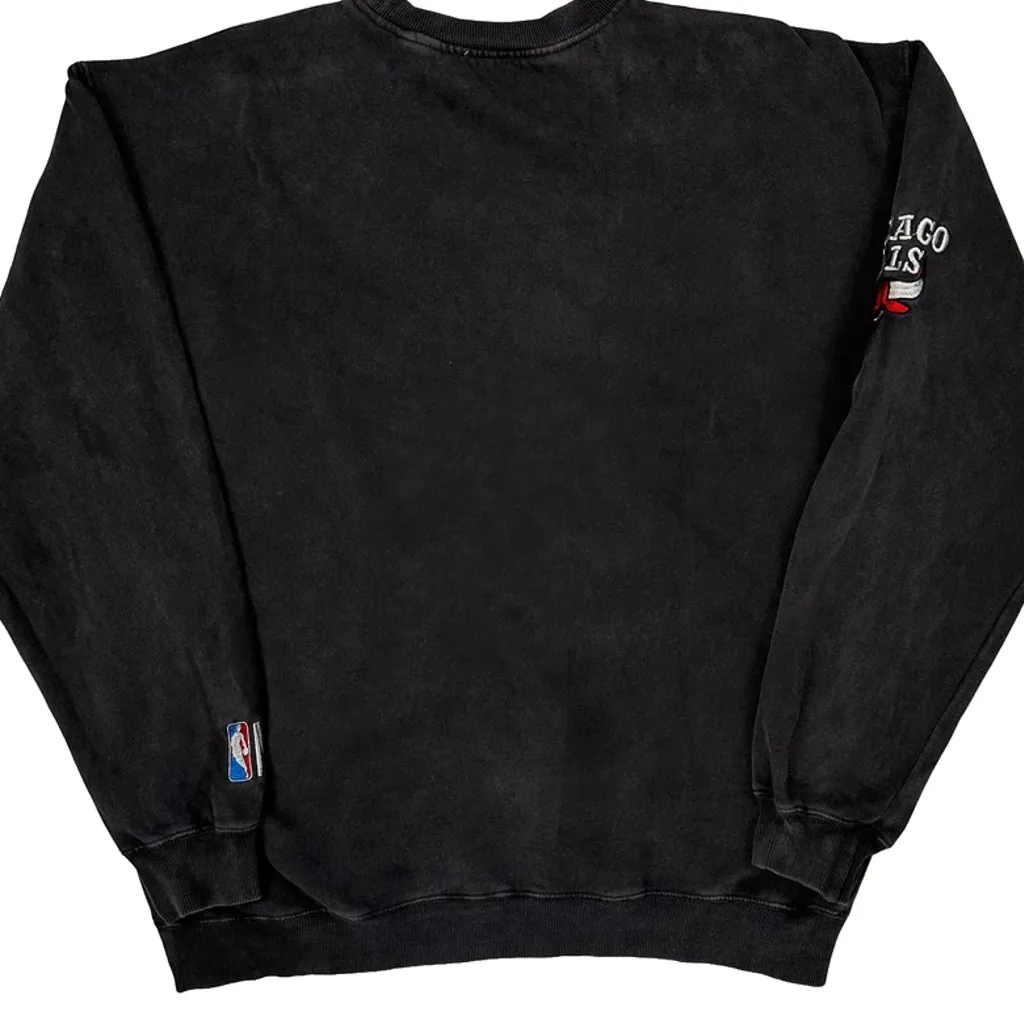 Chicago Bulls Nba Sweatshirt - Medium Black Cotton - Image 7