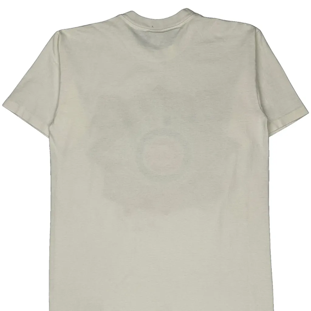 Chicago Cubs Nutmeg Single Stitch T-Shirt - Medium White Cotton - Image 7