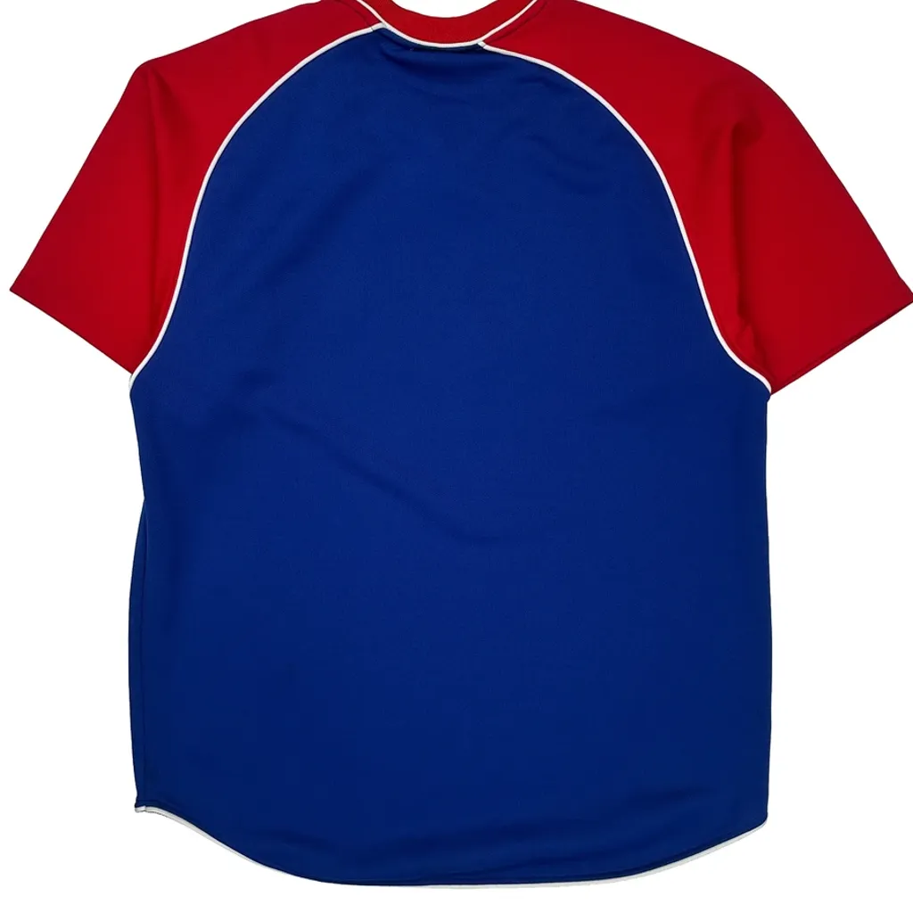 Chicago Cubs True Fan Jersey - Large Blue Polyester - Image 7