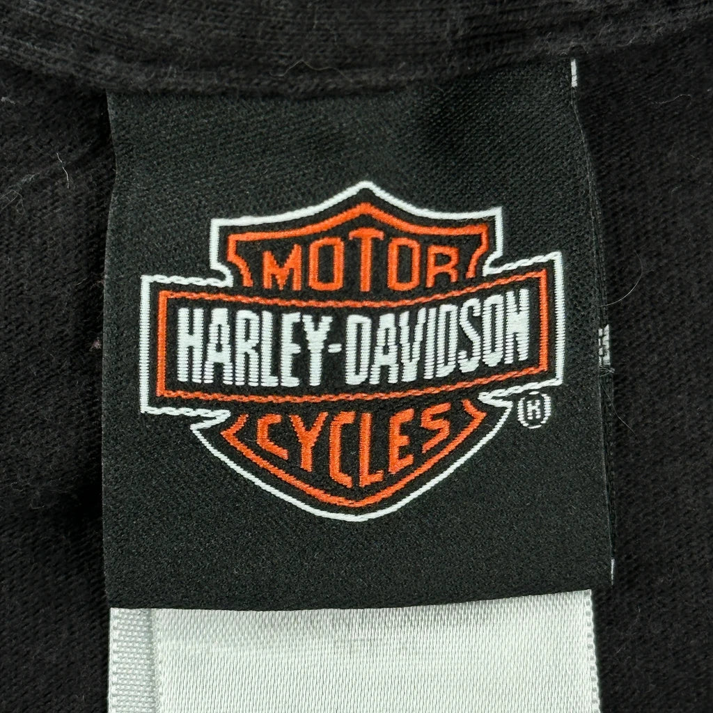 Chicago Harley Davidson Graphic T-Shirt - XL Black Cotton - Image 3