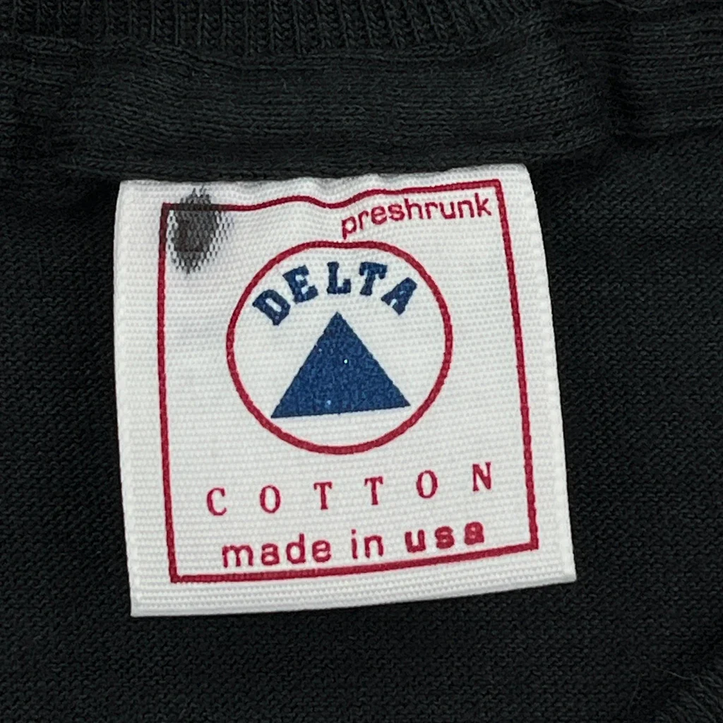 Chicago White Sox Delta Single Stitch T-Shirt - Large Black Cotton - Image 3