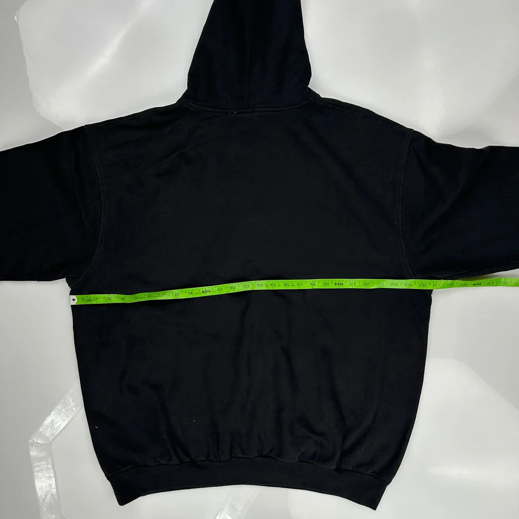 Chicago White Sox Majestic Hoodie - 3XL Black Cotton - Image 3