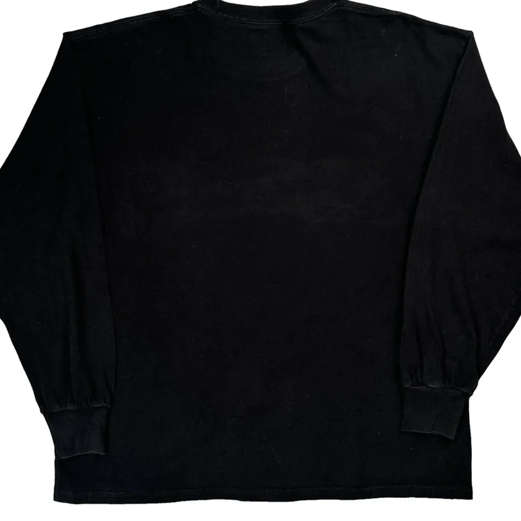 Chicago White Sox Majestic Mlb Long Sleeve T-Shirt - XL Black Cotton - Image 6