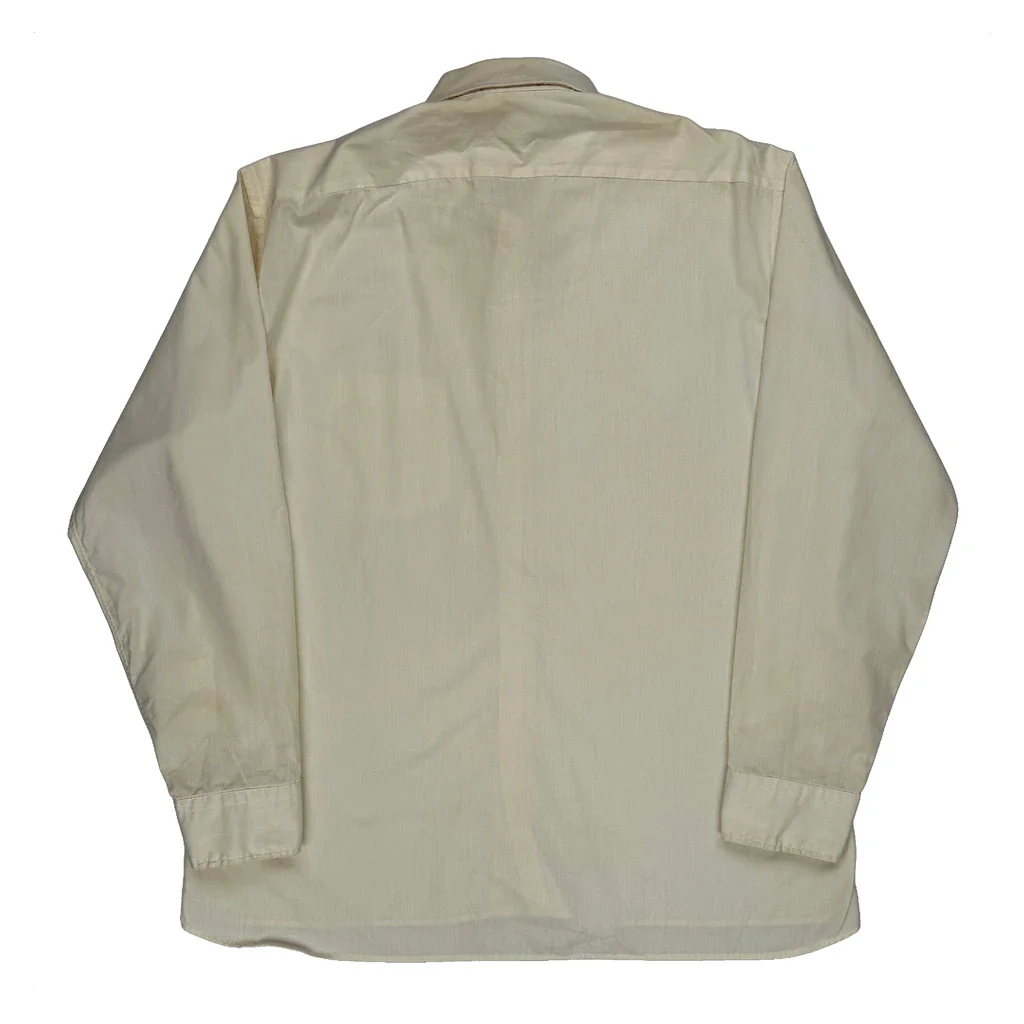 Christian Dior Shirt - XL Cream Cotton Blend - Image 2