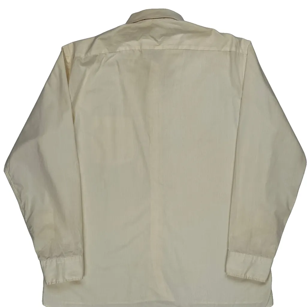 Christian Dior Shirt - XL Cream Cotton Blend - Image 7