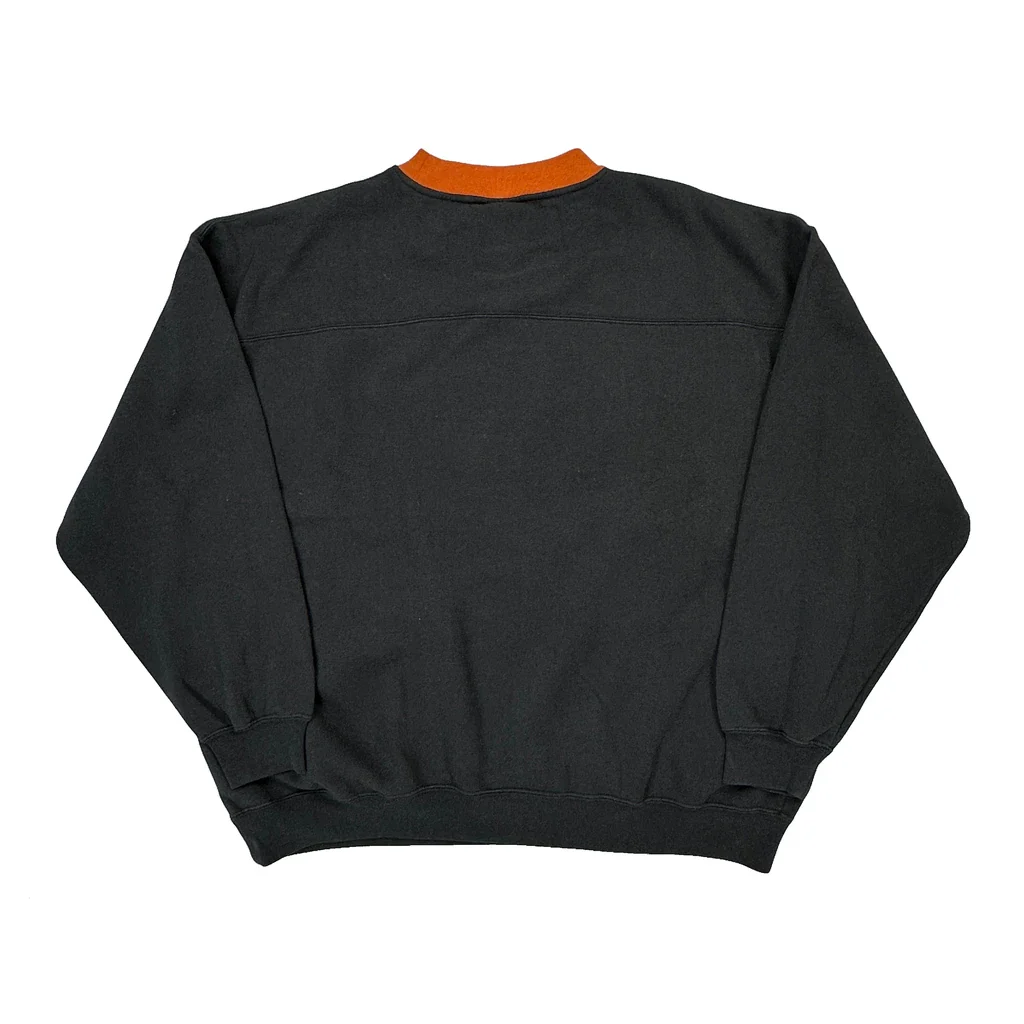 Cincinnati Bengals Nfl Football Sweatshirt - 2XL Black Cotton Blend - Image 2