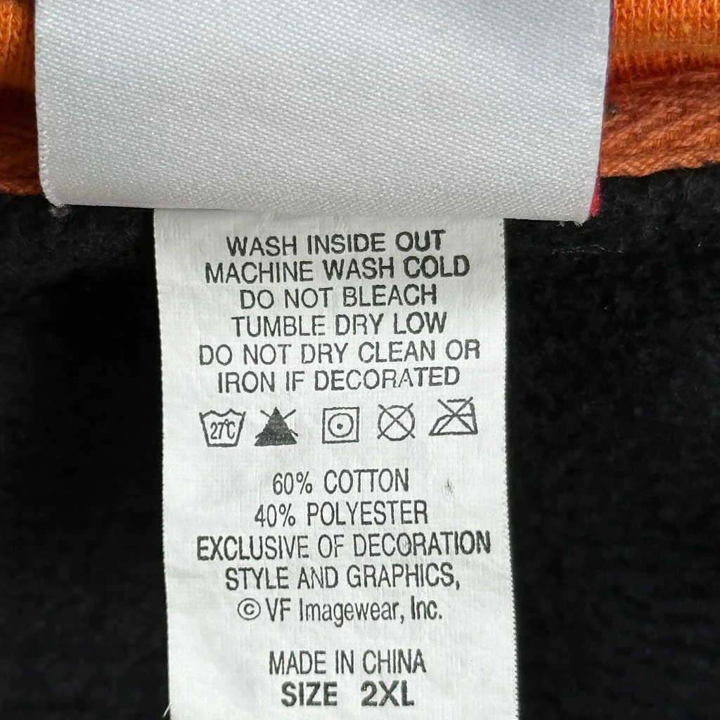 Cincinnati Bengals Nfl Football Sweatshirt - 2XL Black Cotton Blend - Image 4