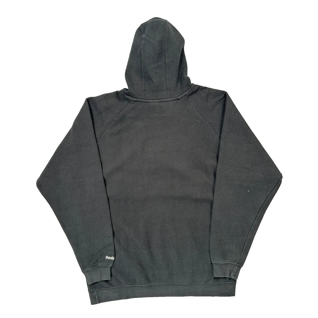 Cincinnati Bengals Reebok Football Hoodie - XL Black Cotton Blend - Image 2