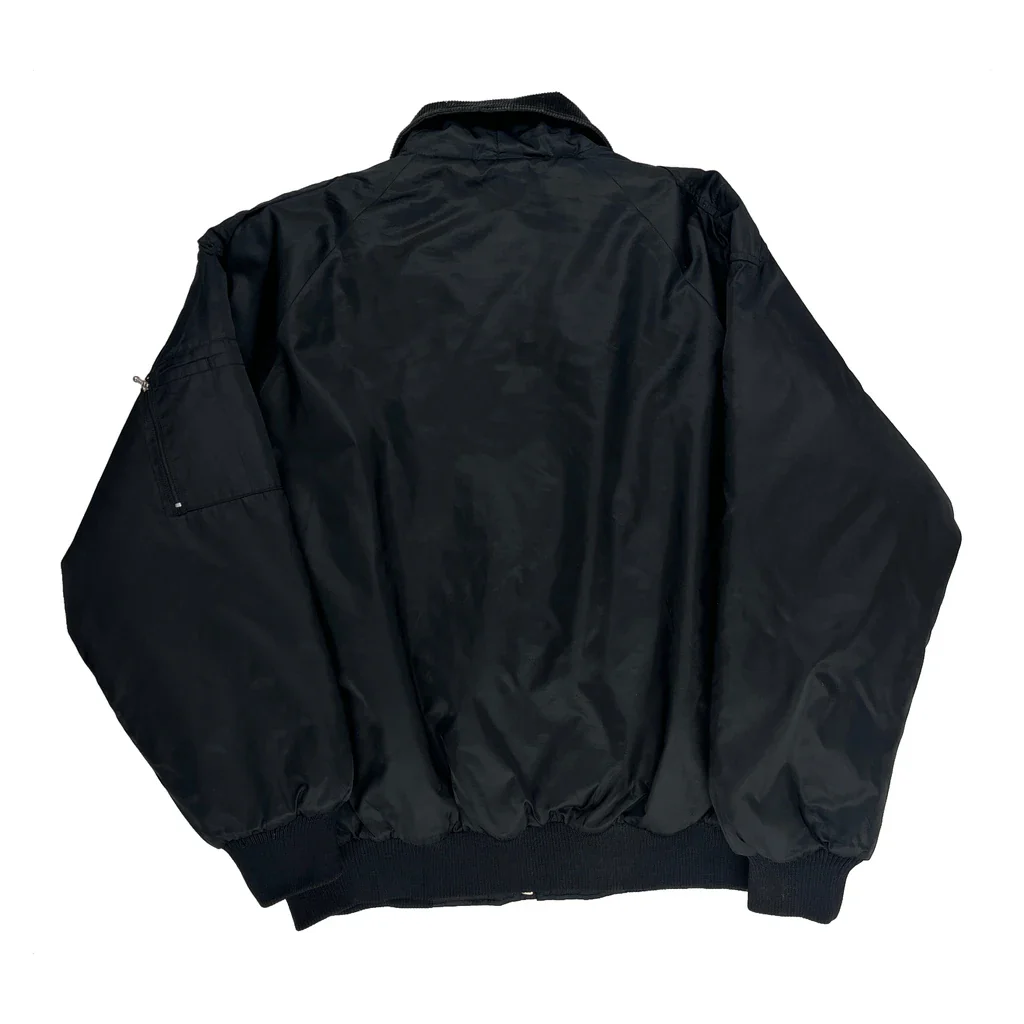 Cintas Bomber Jacket - Large Black Polyester - Image 2