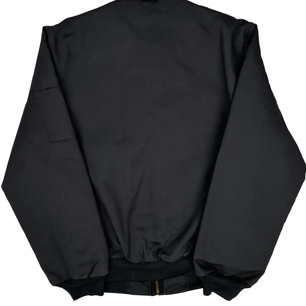Cintas Work Bomber Jacket - Small Black Polyester - Image 6