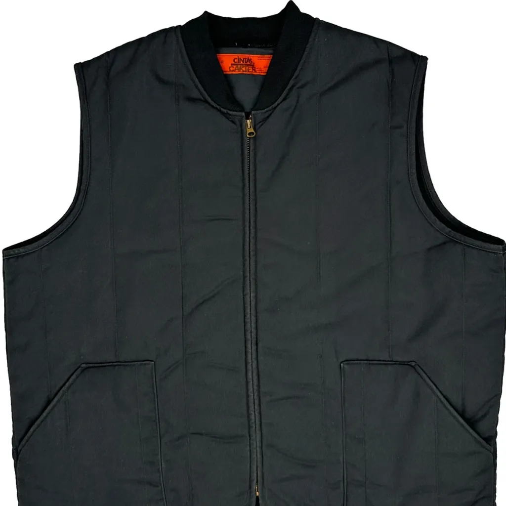 Cintas Work Gilet - 2XL Black Polyester - Image 4