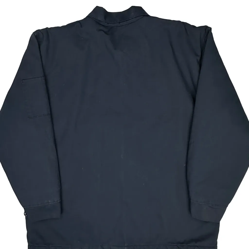 Cintas Work Jacket - Large Navy Polyester - Image 6