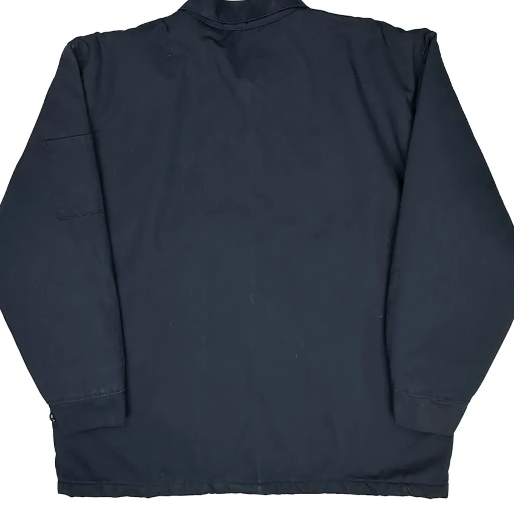 Cintas Work Jacket - Large Navy Polyester - Image 7
