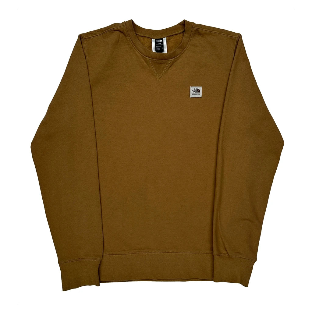 Circular Design The North Face Sweatshirt - Large Brown Cotton