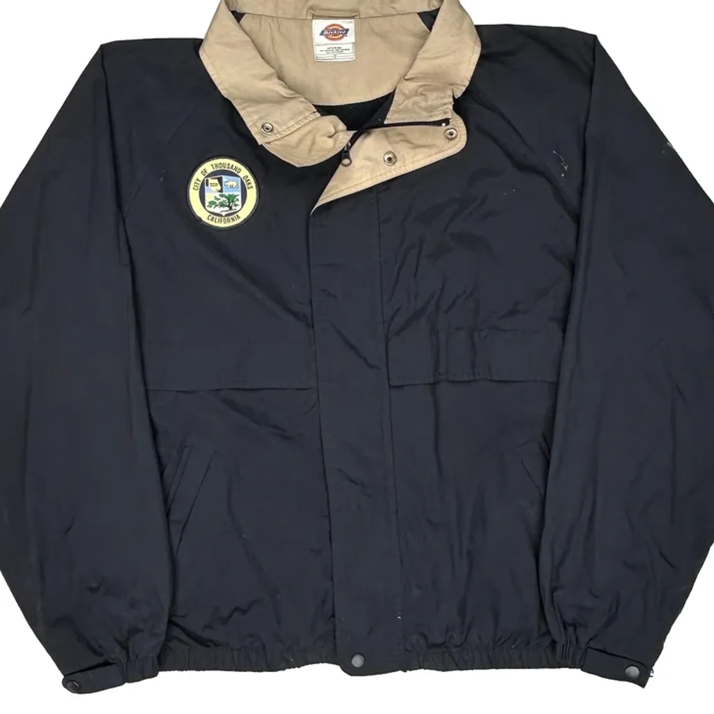 City Of Los Angeles Dickies Jacket - XL Black Nylon - Image 4