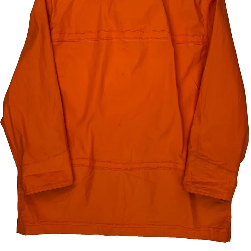 Clasped Ralph Lauren Firemans Jacket - Small Orange Nylon - Image 6