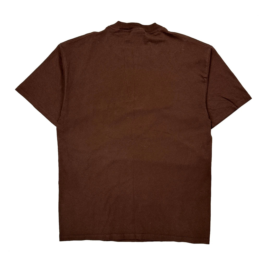 Cleveland Browns Csa Football T-Shirt - Large Brown Cotton - Image 2