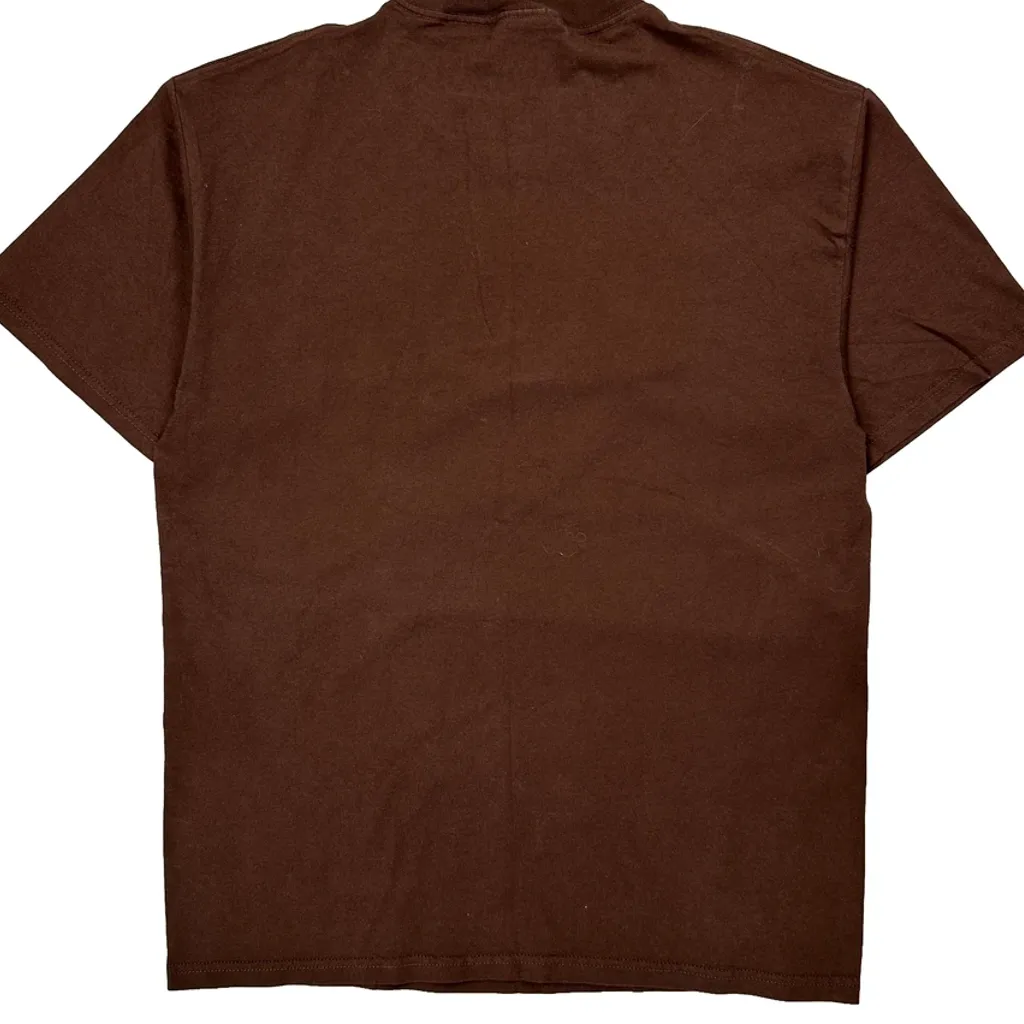Cleveland Browns Csa Football T-Shirt - Large Brown Cotton - Image 7