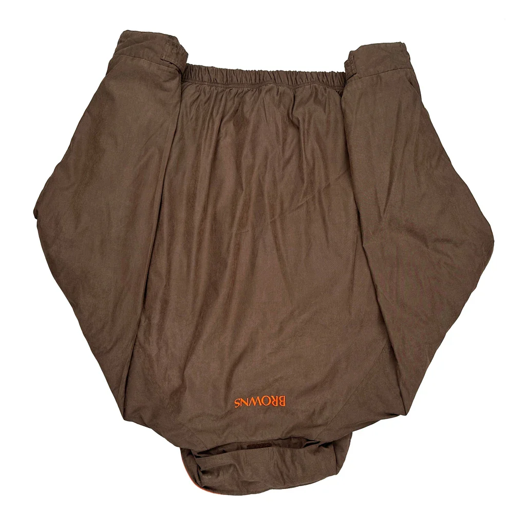Cleveland Browns Game Day Reversible Windbreaker - 2XL Brown Polyester - Image 2