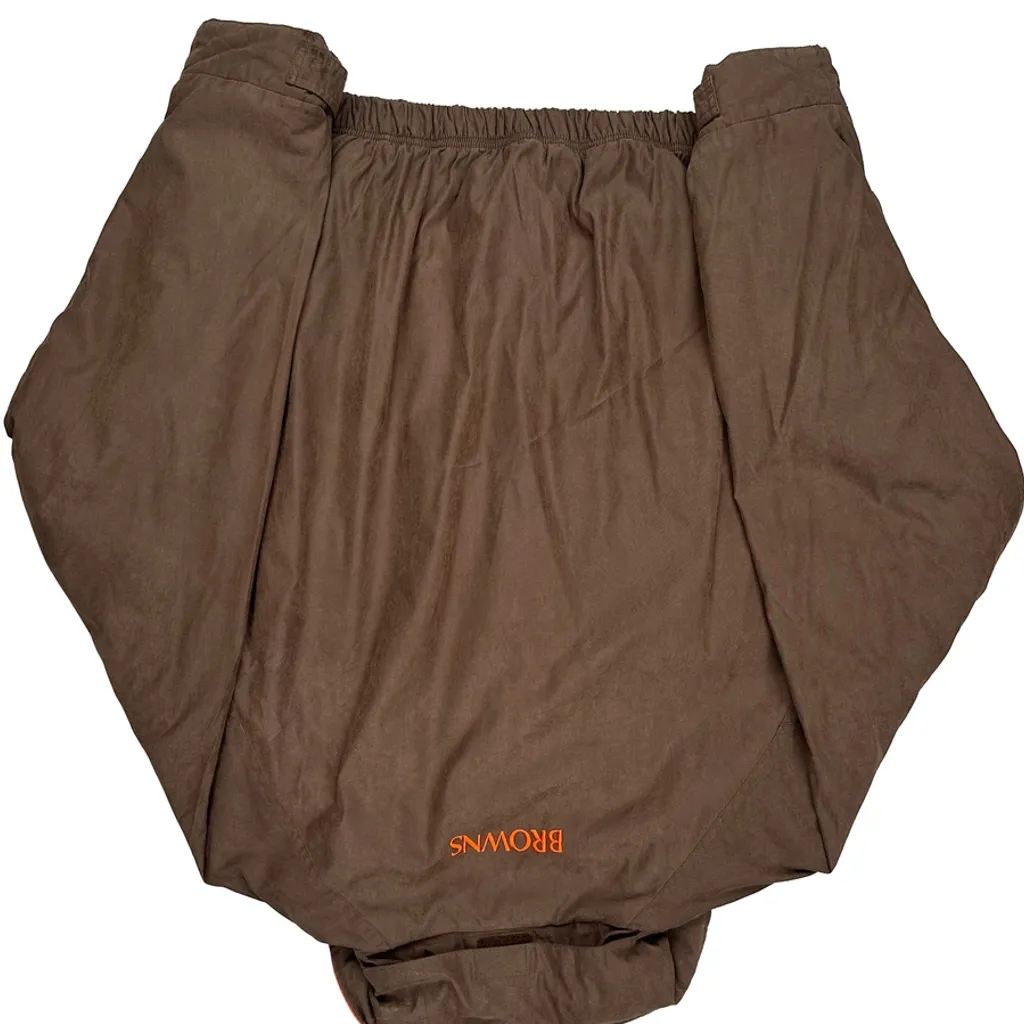 Cleveland Browns Game Day Reversible Windbreaker - 2XL Brown Polyester - Image 7