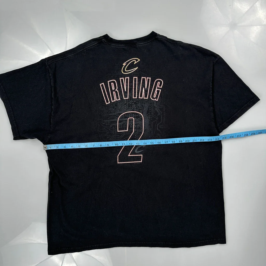 Cleveland Cavaliers Majestic Nba T-Shirt - XL Black Cotton - Image 3