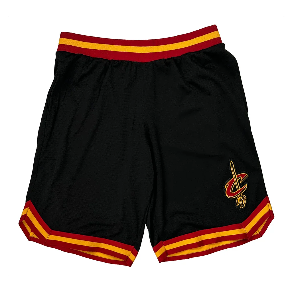 Cleveland Cavaliers Nba Sport Shorts - Large Black Polyester