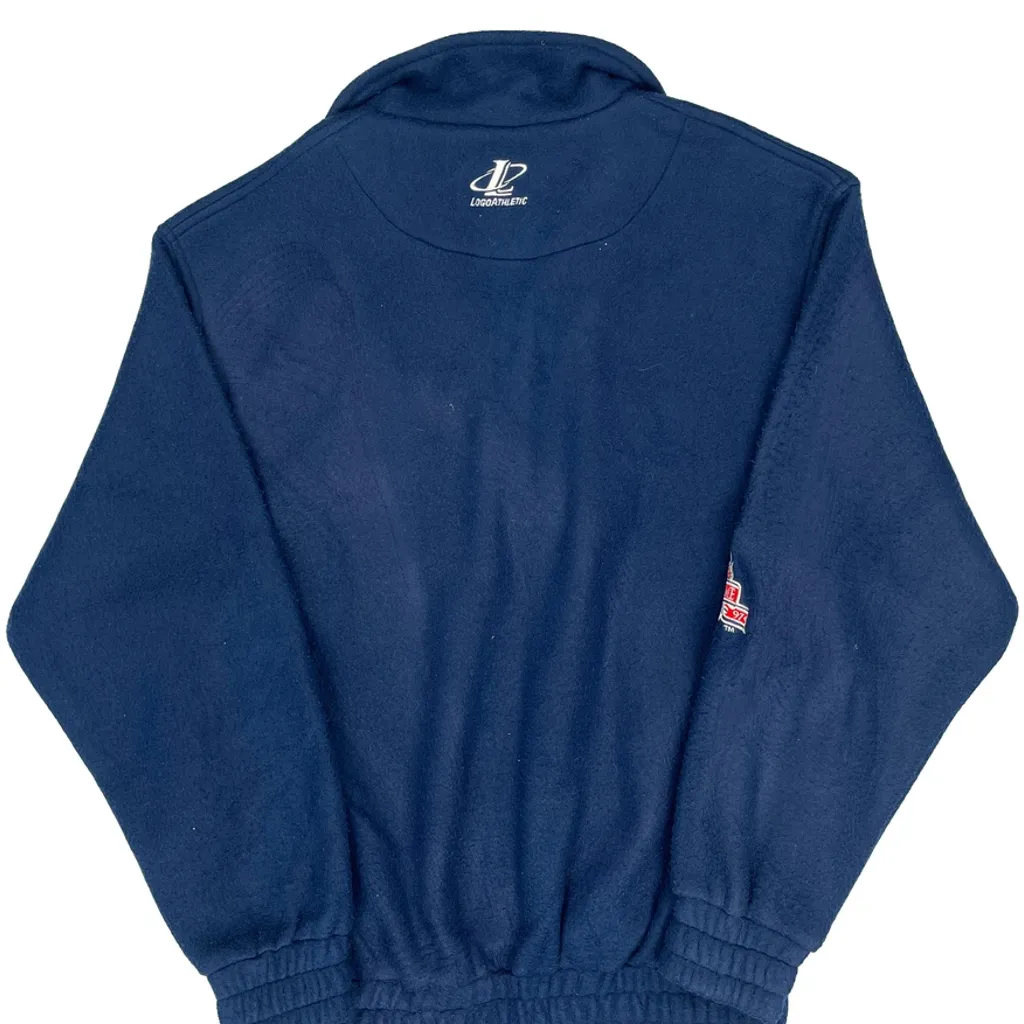 Cleveland Indians Logo Athletics Mlb Fleece - Medium Blue Polyester - Image 7