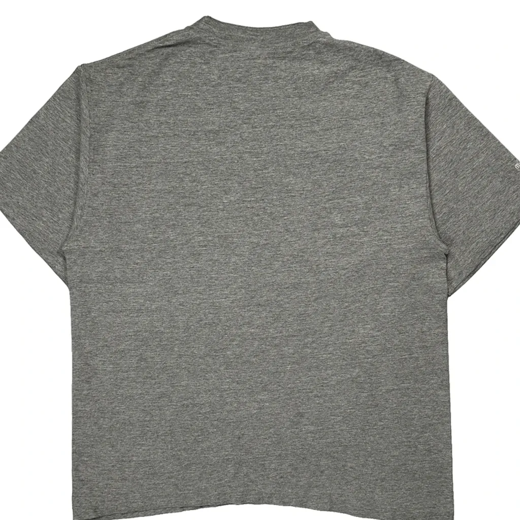 Cleveland Indians Majestic Mlb T-Shirt - Medium Grey Cotton Blend - Image 6