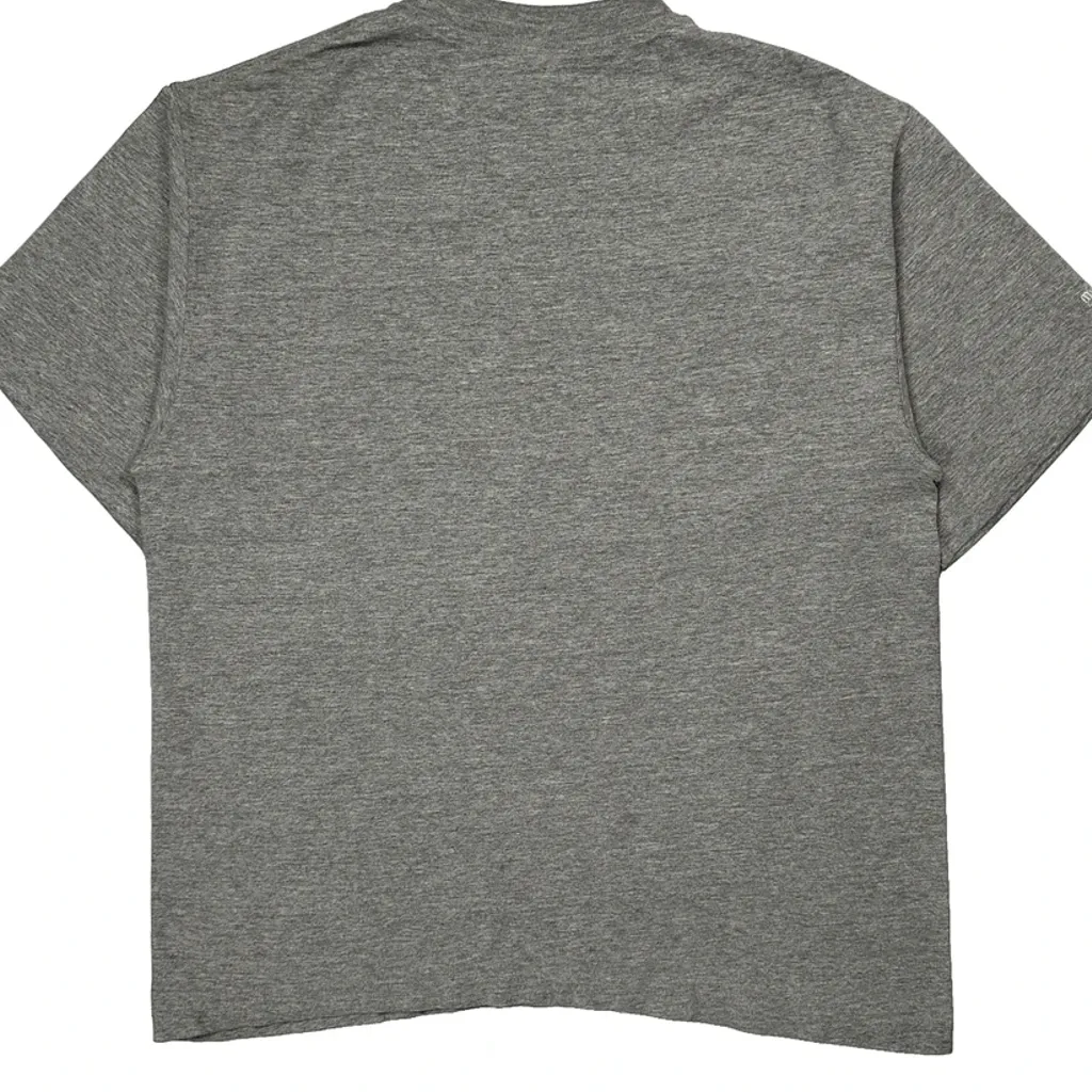 Cleveland Indians Majestic Mlb T-Shirt - Medium Grey Cotton Blend - Image 7
