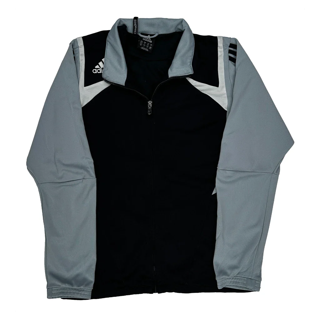 Clima 365 Adidas Track Jacket - Medium Black Polyester